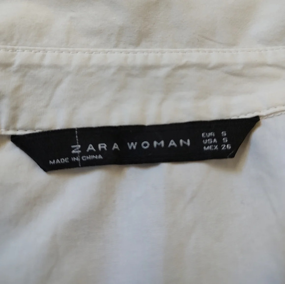 Zara Embroidered shirt. S - Picture 5 of 5